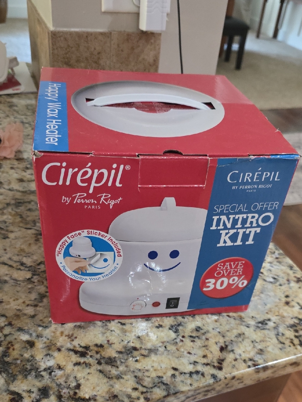 Closet Clean Out. Cirepil Intro Kit Wax Heater - Red & Blue Box